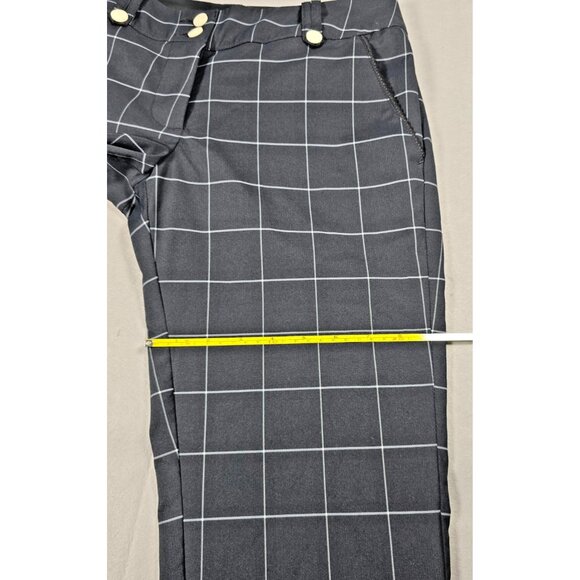 Nike Golf Dri-FIT Women’s Capri Pants Size 2 Black Striped Quick-Dry Sporty - Picture 16 of 16